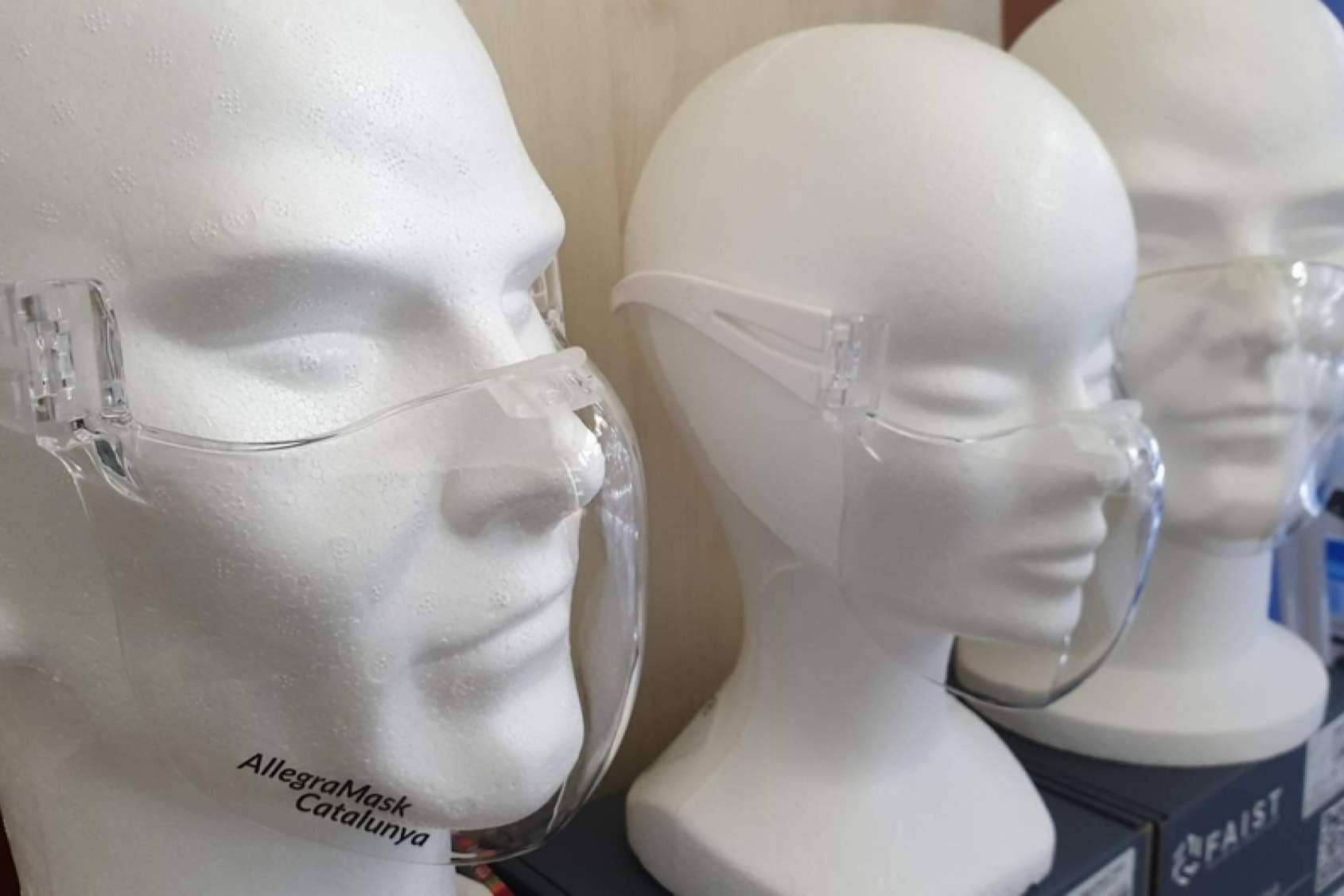 Protect Soiart Distribución es el distribuidor oficial de las mascarillas transparentes AllegraMask en Cataluña