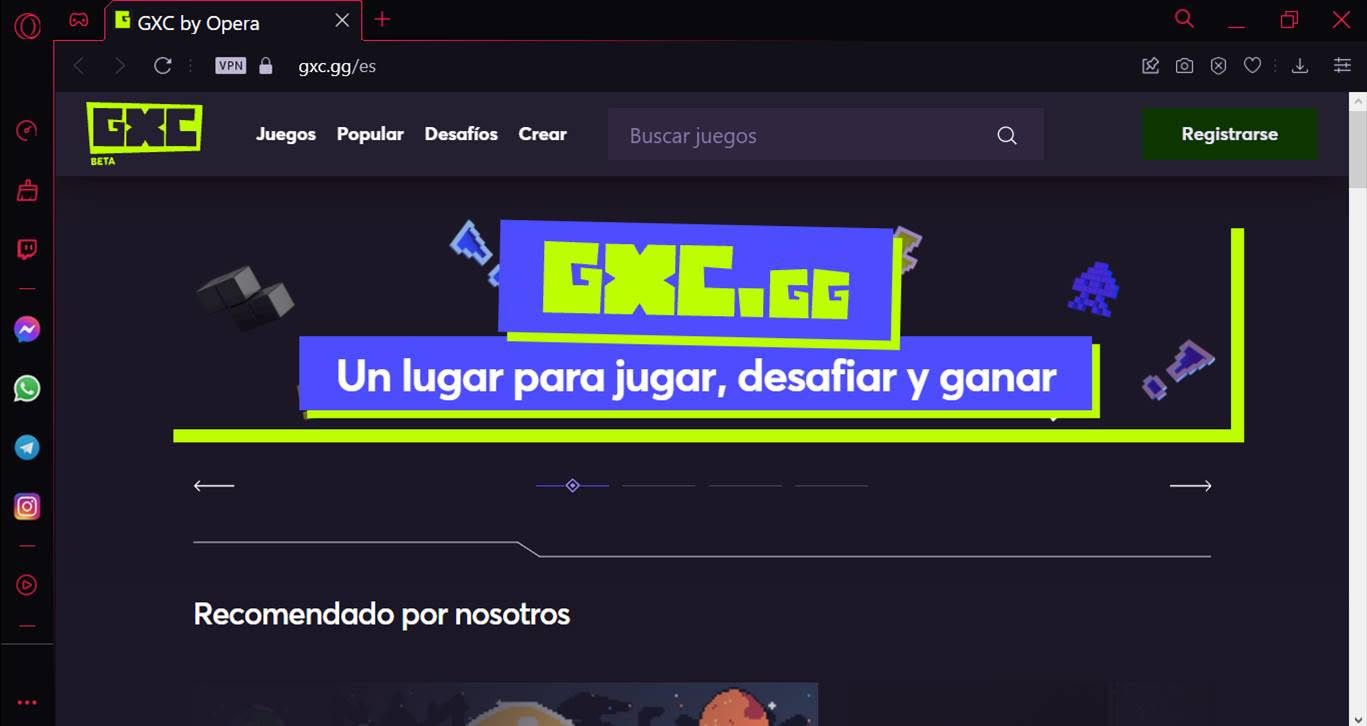 Opera GX y GameMaker ponen en marcha GXC
