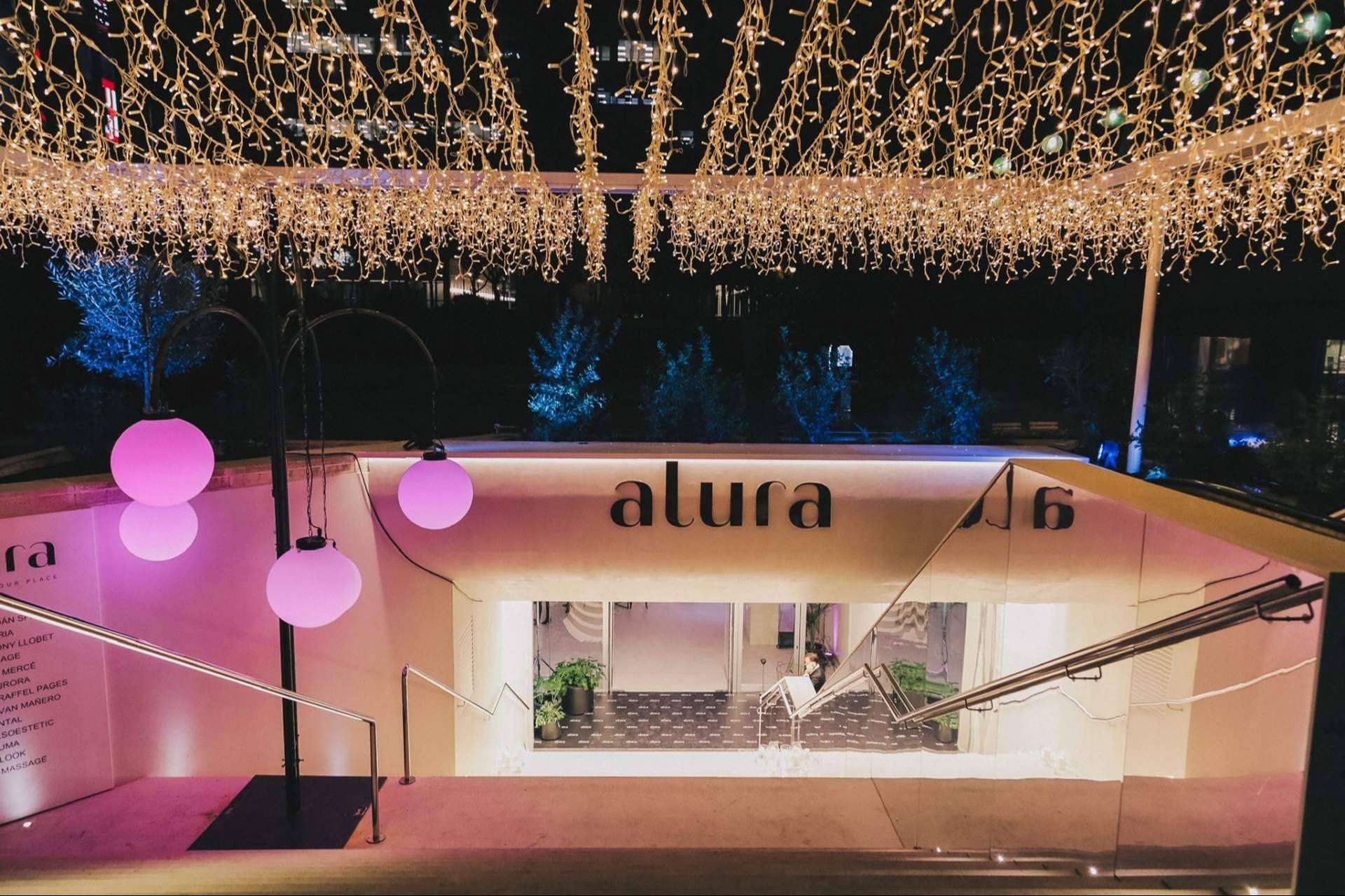 Alura, el primer clúster de beautywell en España, se estrena en Barcelona con una glamourosa fiesta de bienvenida