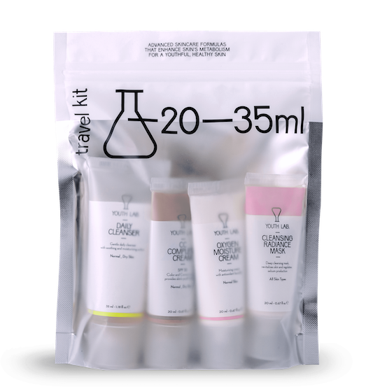 Youth Lab presenta su set de regalos Travel Kit, con los bestsellers de la marca