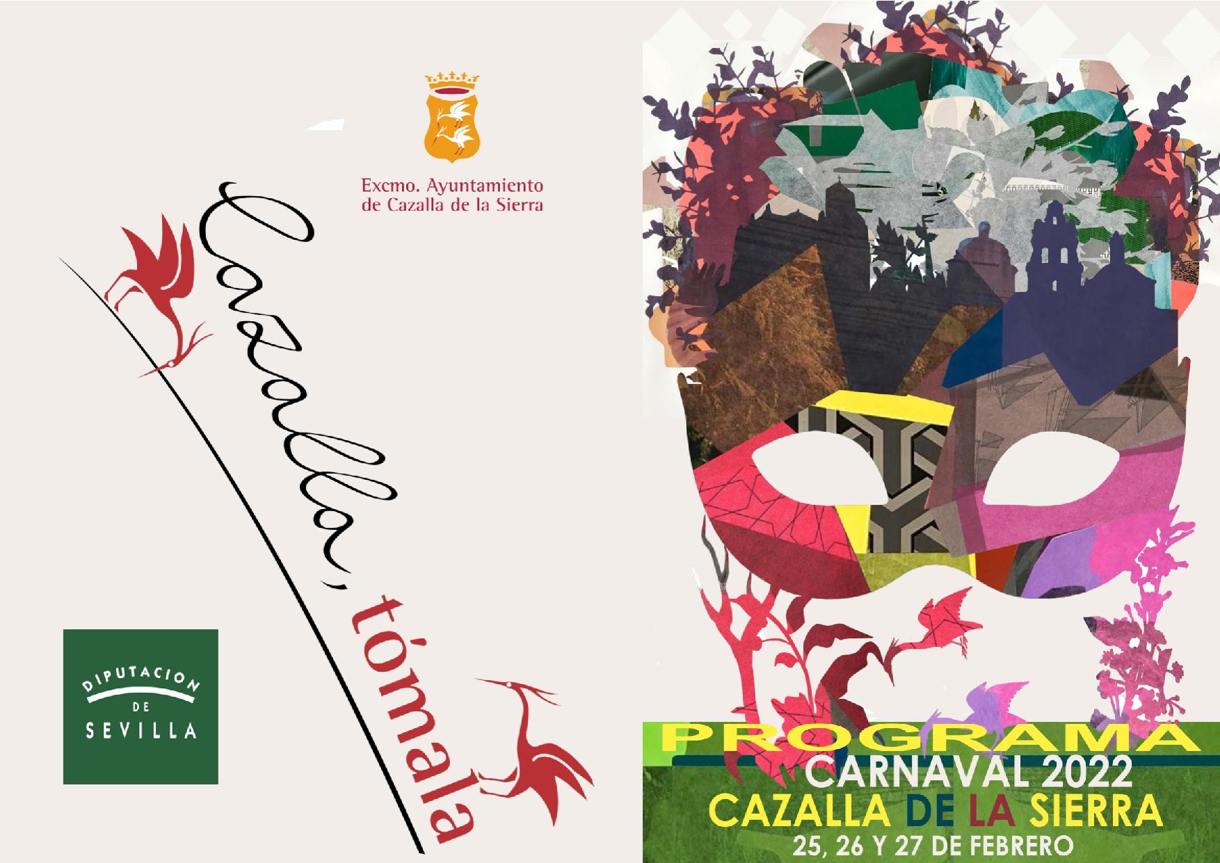 Programa Carnaval Cazalla de la Sierra 2022.