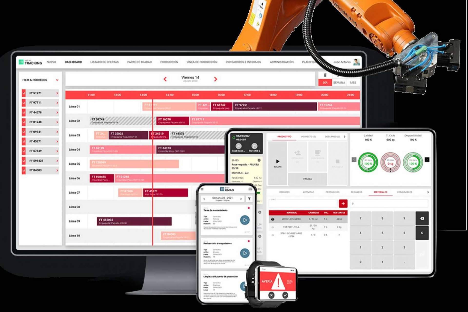 EMI Suite 4.0 es una plataforma de Industria 4.0 que impulsa la transformación digital a través de una solución completa y flexible