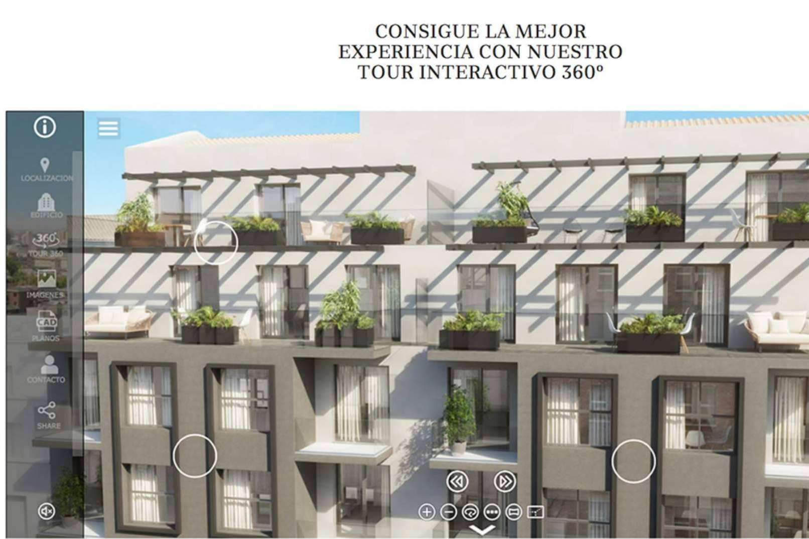 Presentar una propiedad de forma completa con la tecnología Render 3D de Visual Re