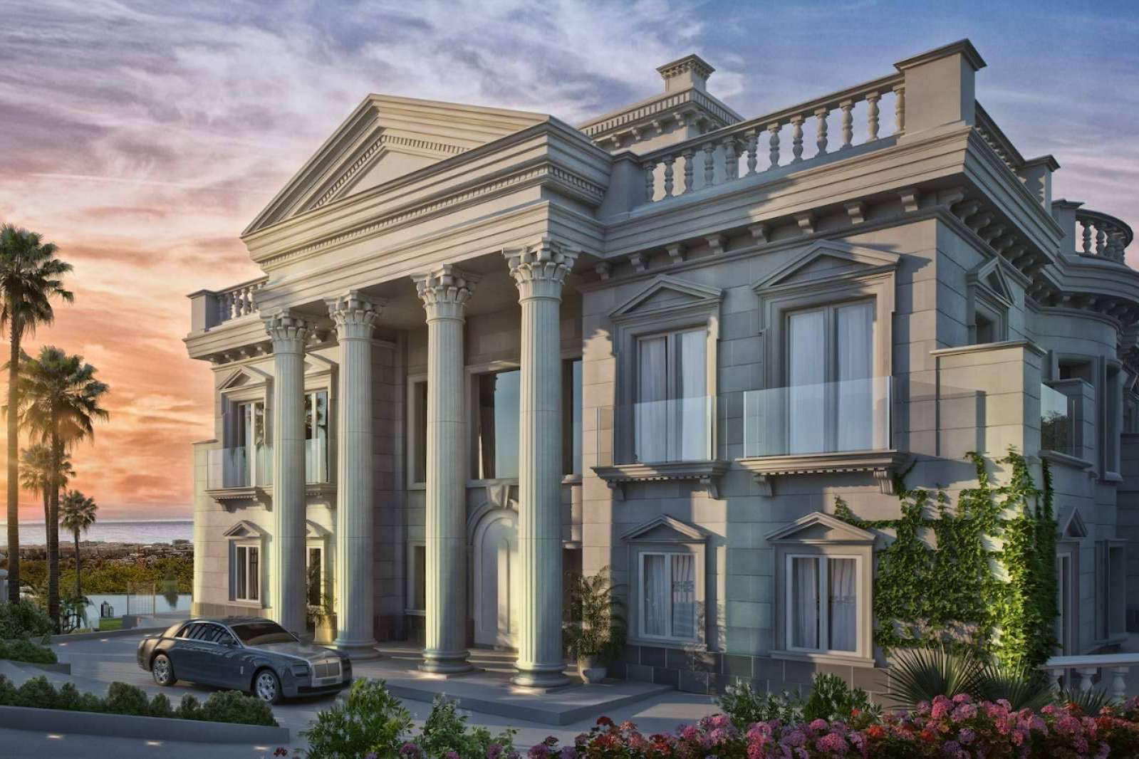 La Villa Palladio, la mansión más imponente de Ralph Feder en Sierra Blanca Marbella