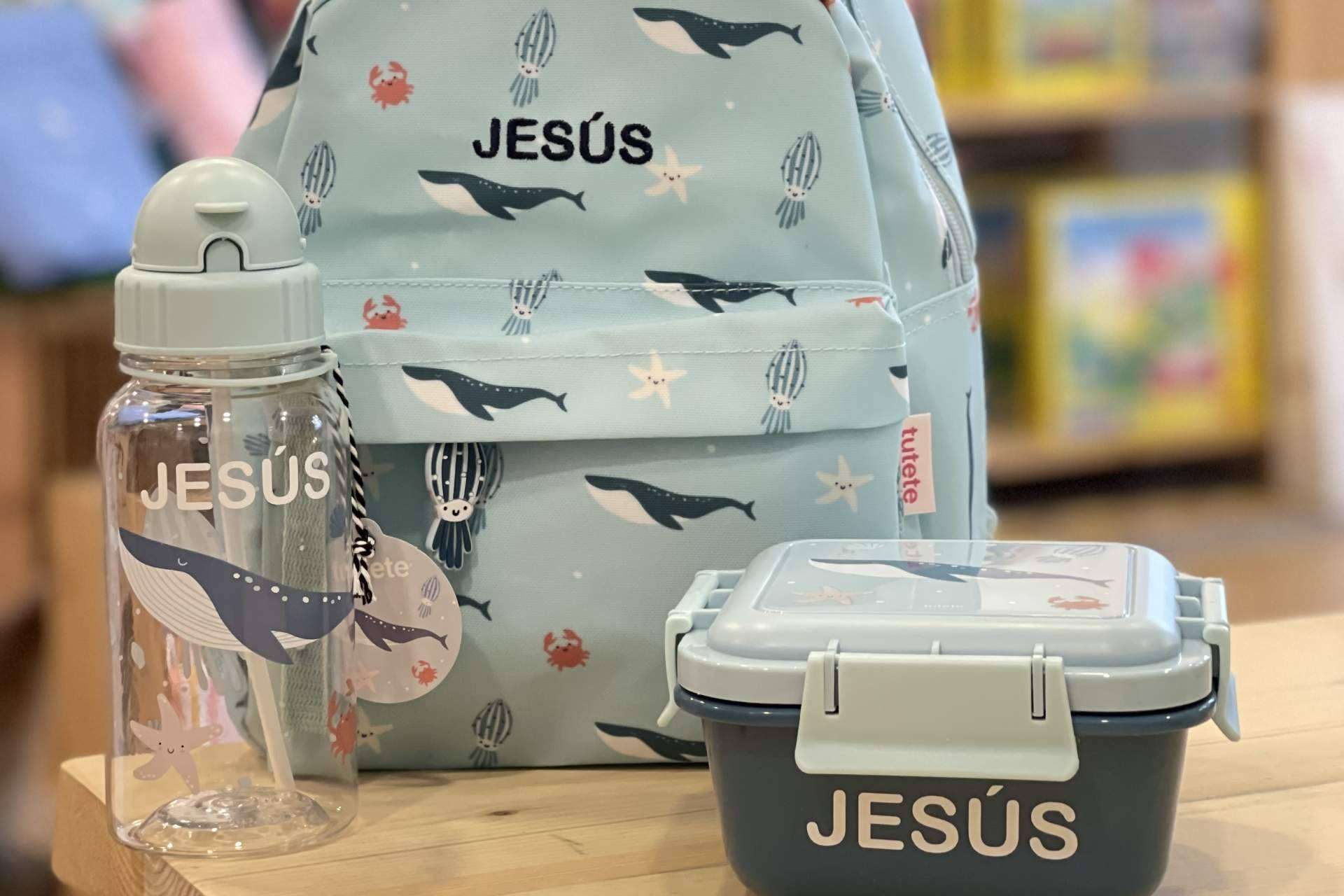 La vuelta al cole zero waste a través de los productos personalizados y reutilizables de Estímulos Maternales