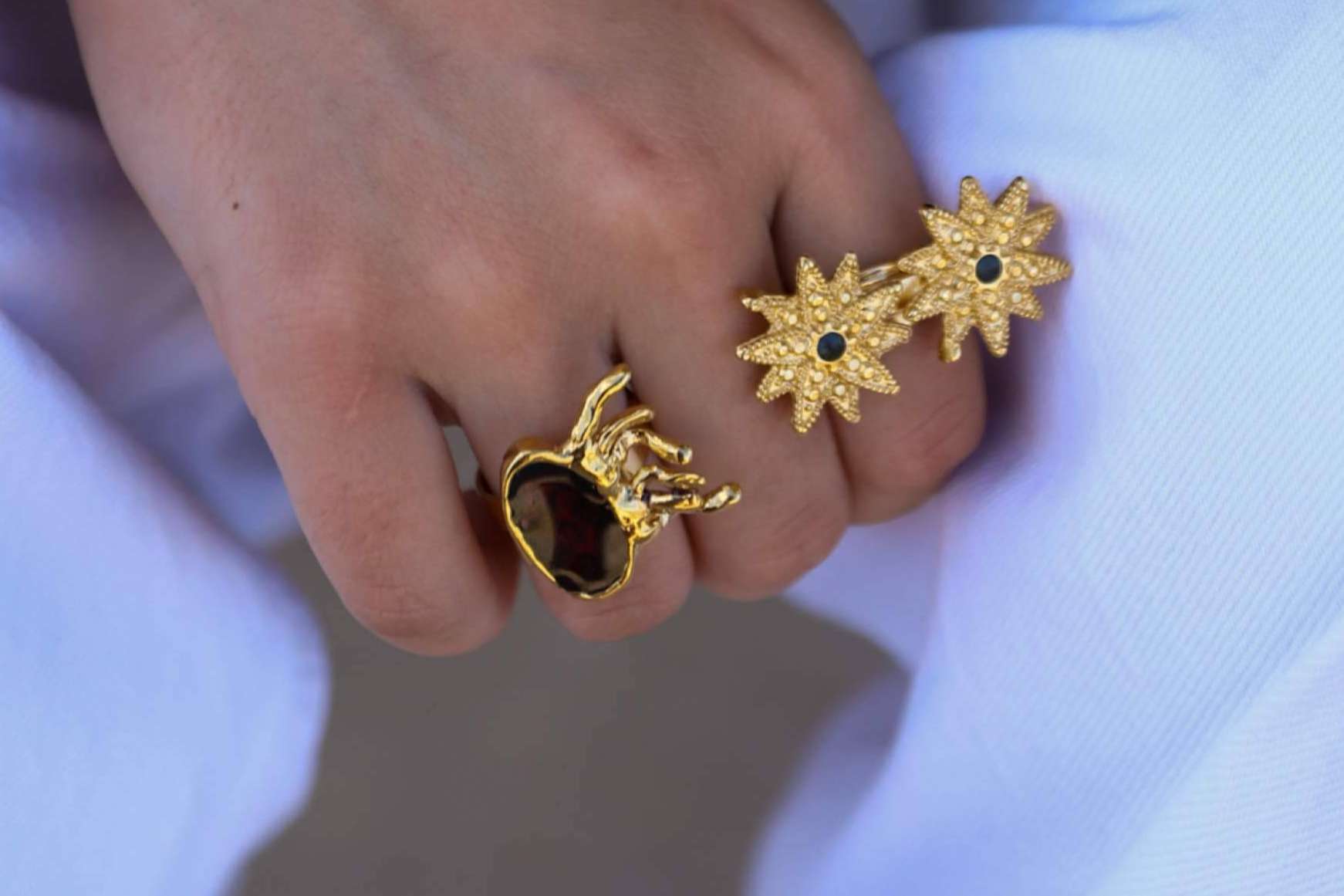 La firma Trepillé ofrece anillos originales para combinar este verano