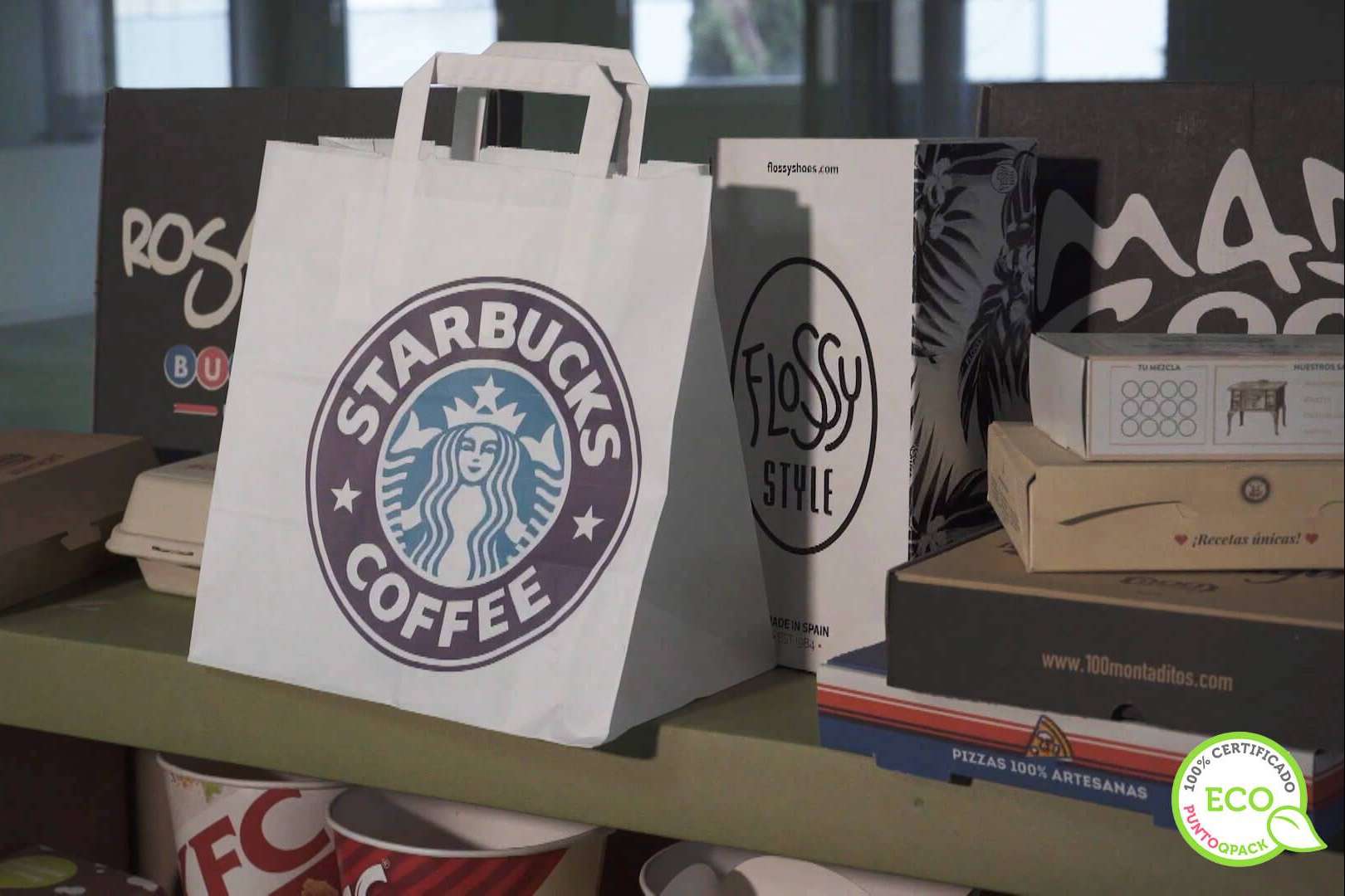 Punto Qpack ofrece bolsas de papel personalizadas