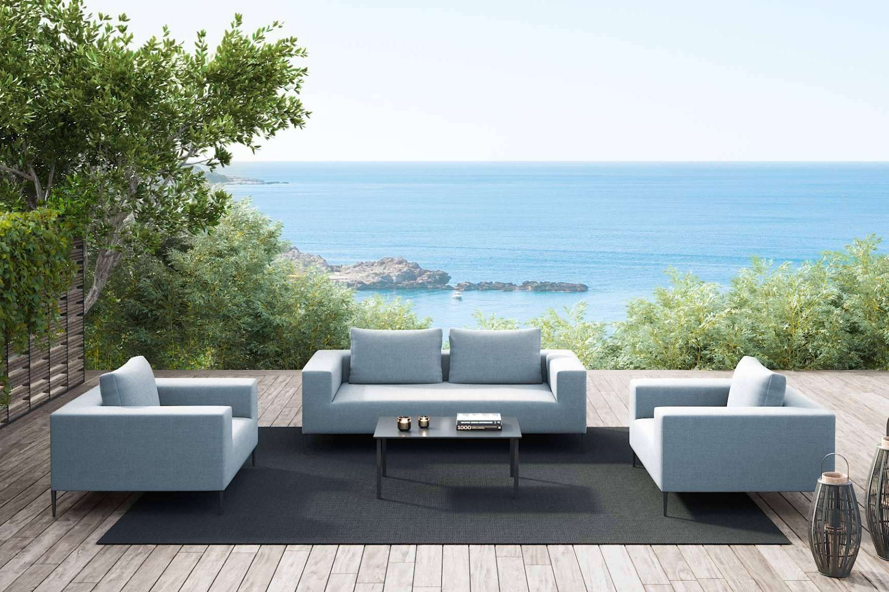 Muebles variados, con diseños acogedores adaptados a los gustos y necesidades de los clientes, en DecoraTuJardín.Com