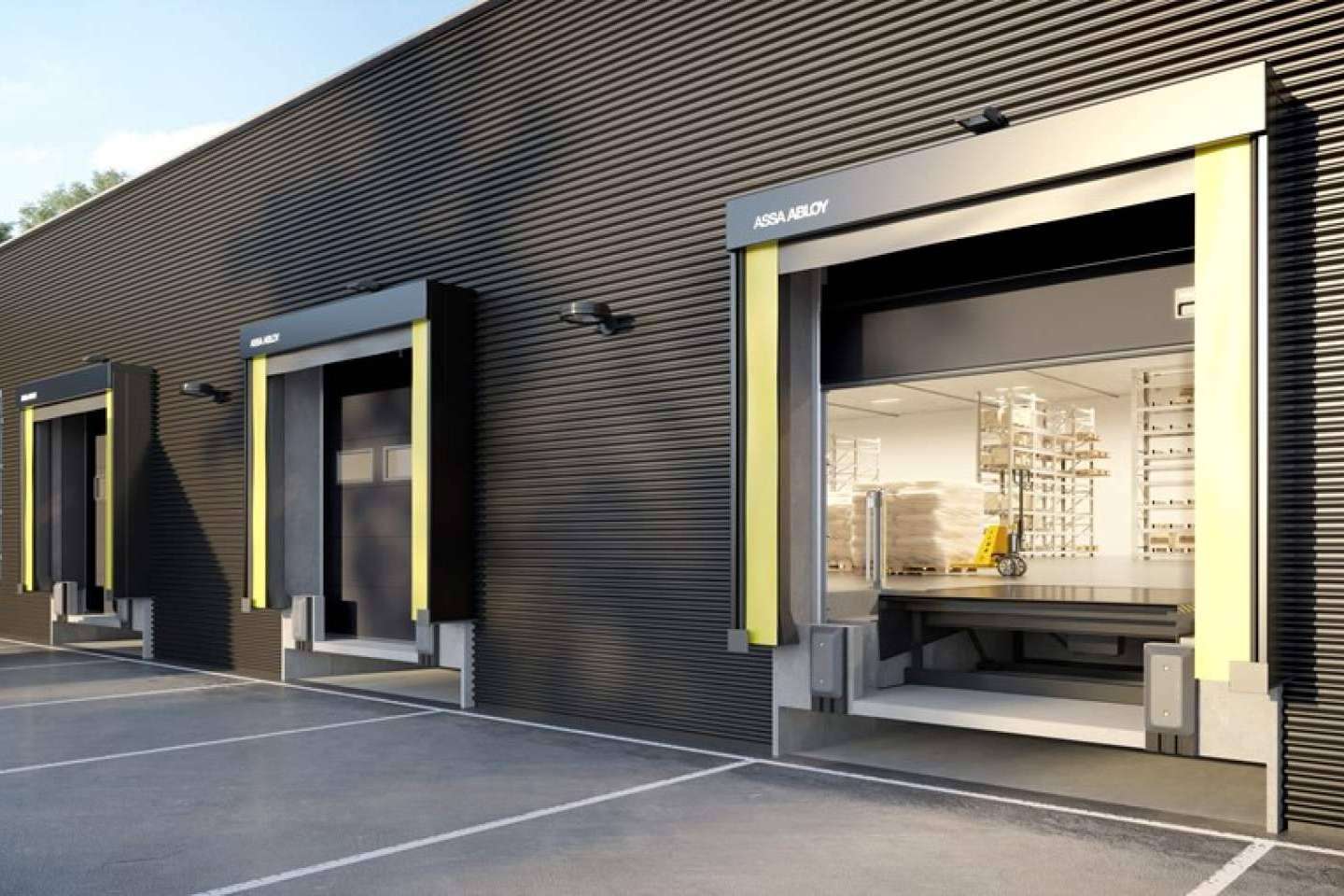 Un gran socio de confianza para accesos automáticos y muelles de carga es ASSA ABLOY Entrance Systems