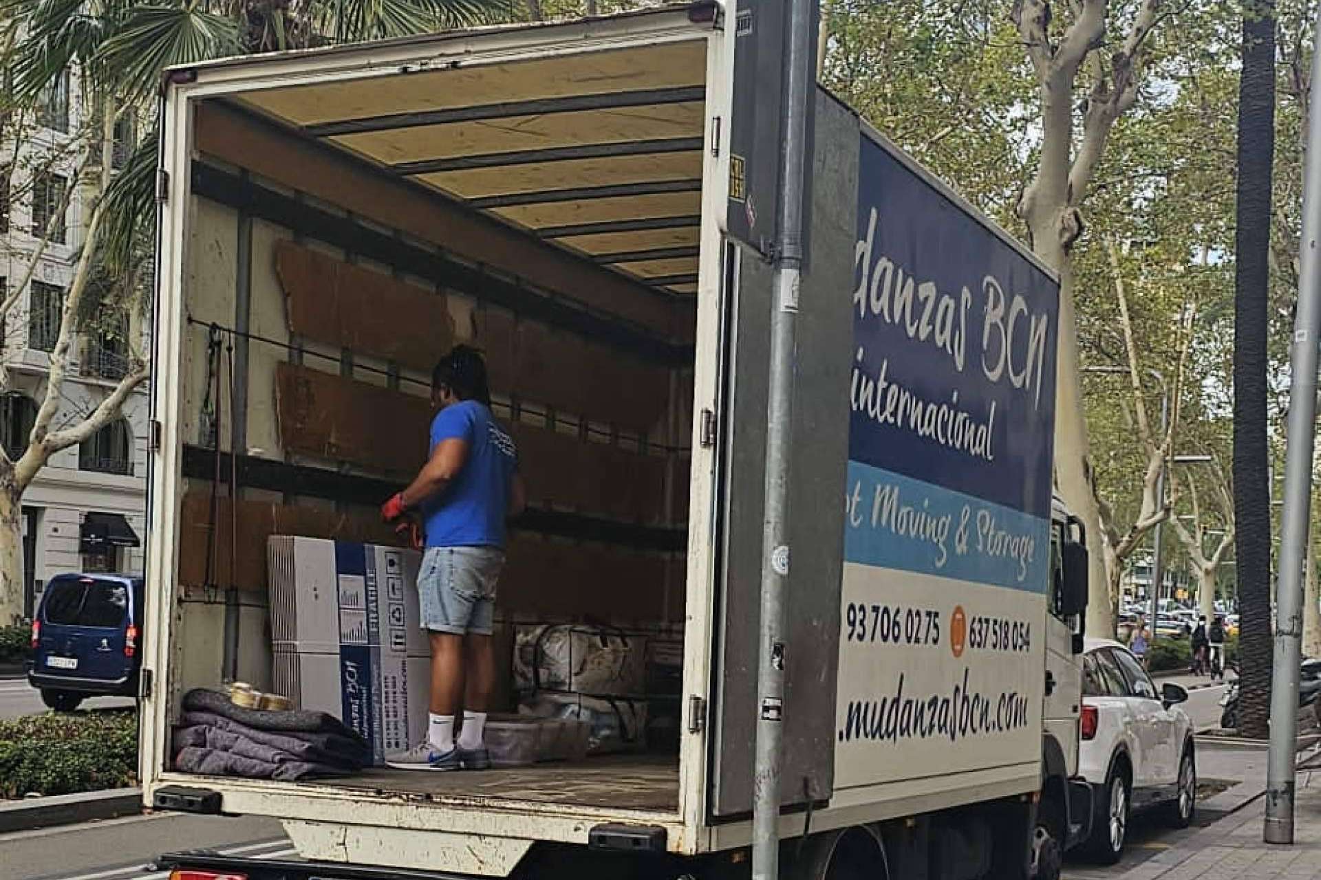 La compañía Mudanzas BCN Internacional ofrece el presupuesto de su servicio de mudanza en Madrid