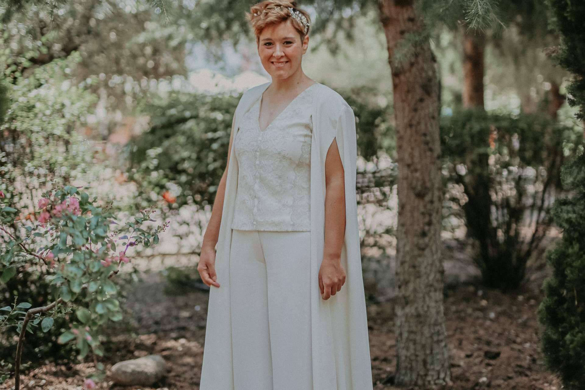 La diseñadora de novia más versátil en Madrid