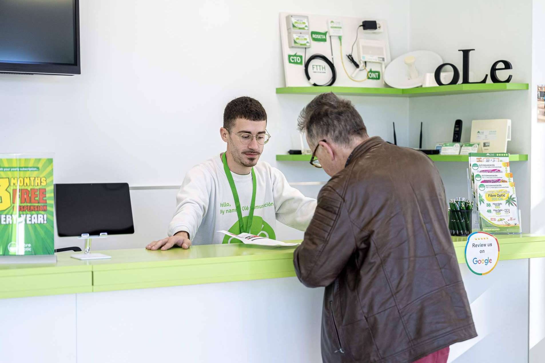 Conexión ilimitada en Orihuela Costa, con el servicio de Olé Comunicación