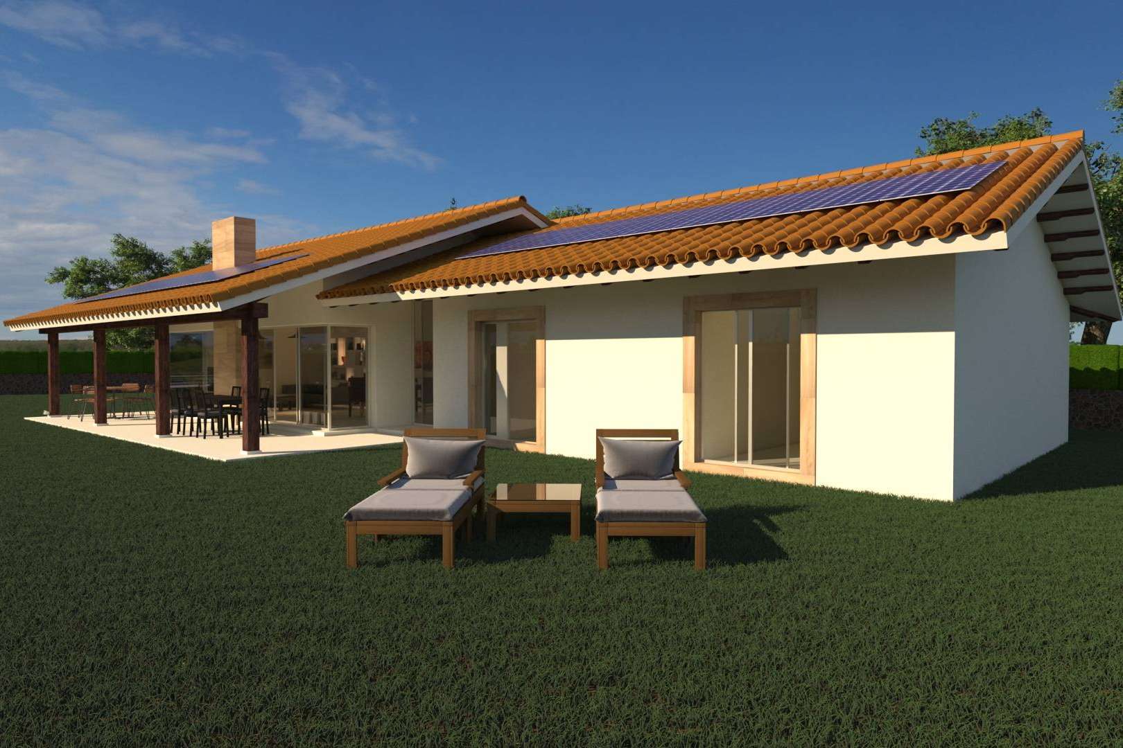 Las viviendas unifamiliares que diseña Pando Arquitectos son un ejemplo de sostenibilidad y eficiencia energética