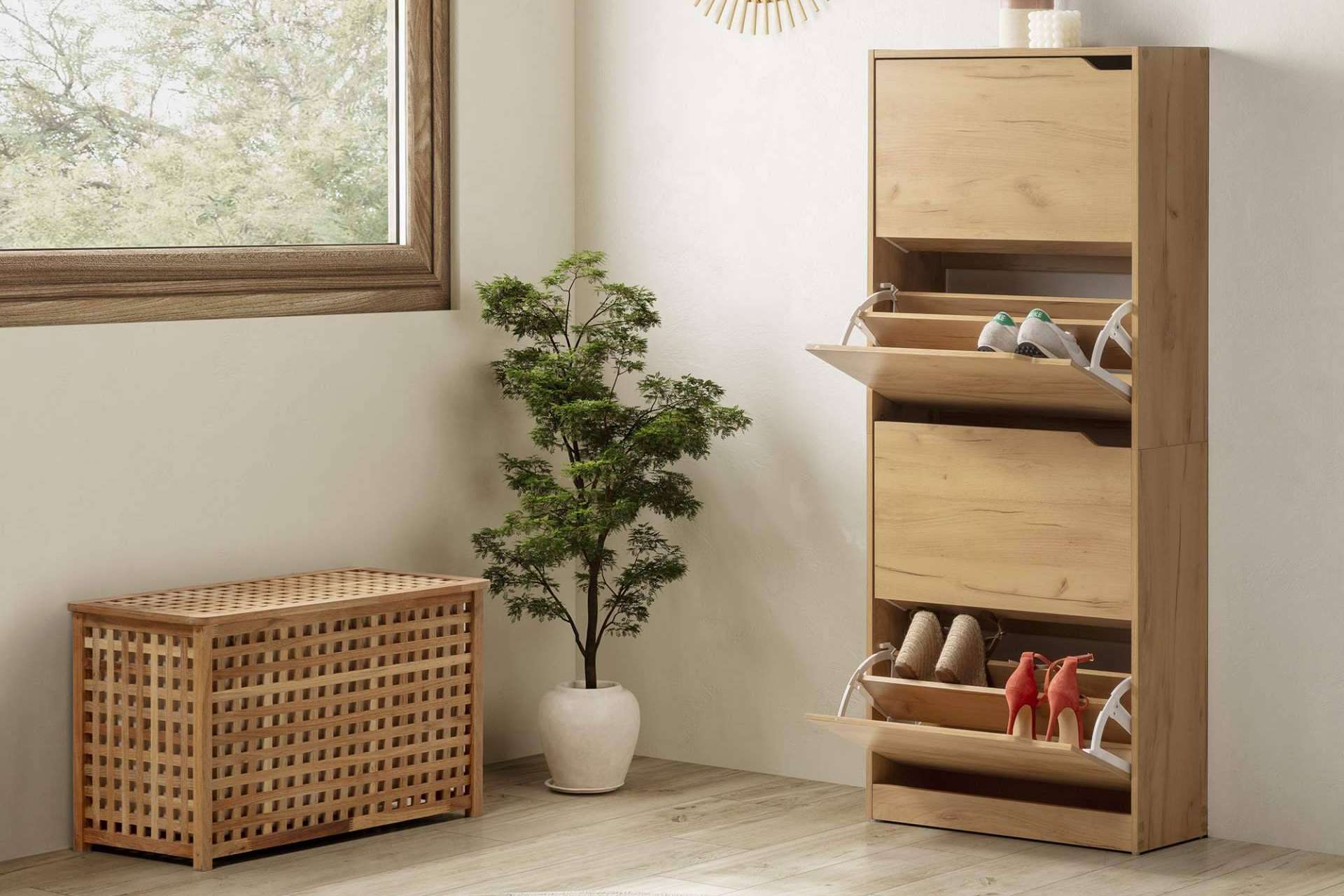Top Mueble ofrece muebles zapateros económicos y prácticos para el calzado