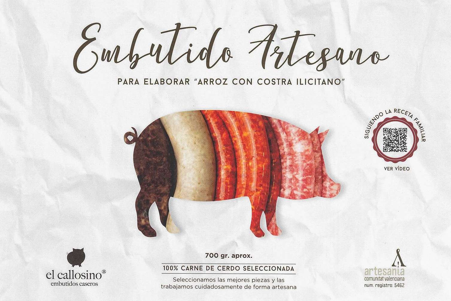 Tradición y sabor a un clic de distancia; Embutidos El Callosino lanza su tienda online