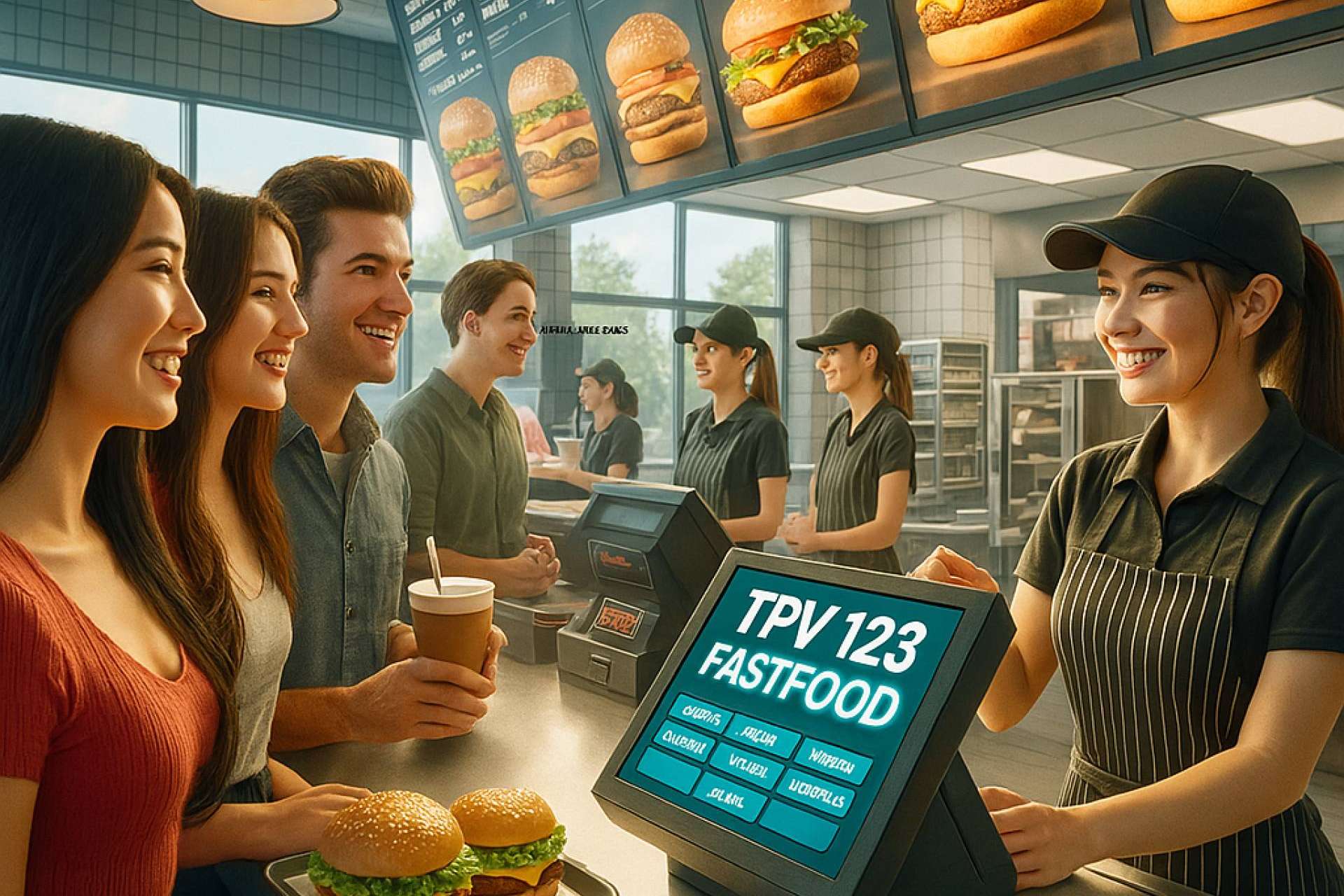 El software TPV 123 FastFood transforma la operativa en restaurantes fast food