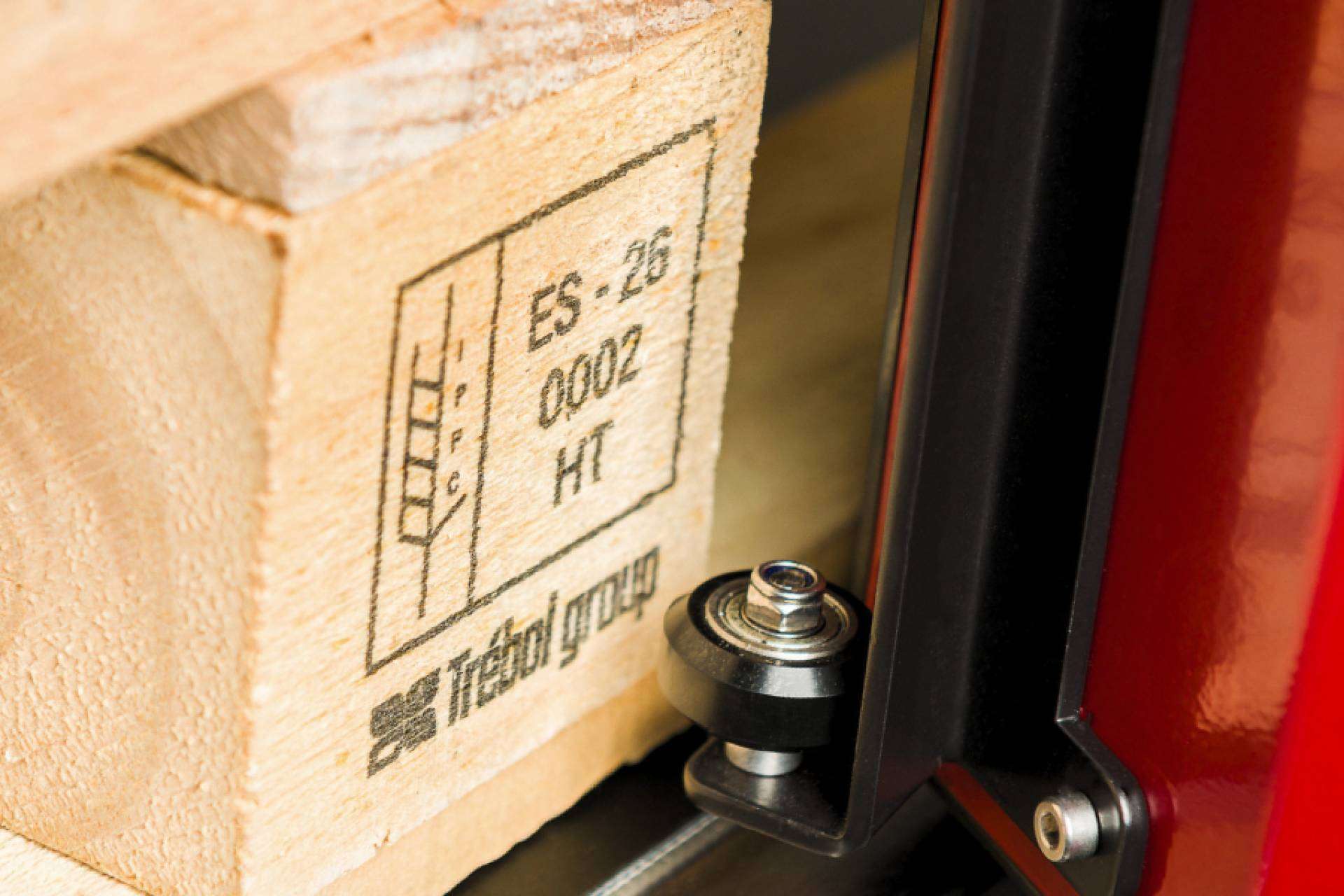 Innovando en logística; Marcaje directo de pallets